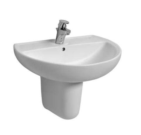 KOLO REKORD umyvadlo 60x45,5cm s otvorem K91160 000 - bílá