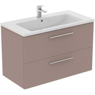IDEAL STANDARD i.life B toaletní skříňka 1000x505 mm, se 2 výsuvy s měkkým zavíráním #T5276NH - Greige