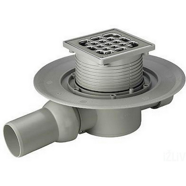 VIEGA Advantix-koupelnový odtok 100 x 100 mm, 557119 / 4935.1