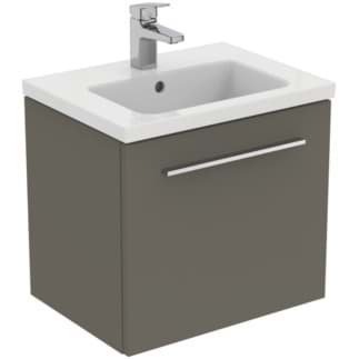 IDEAL STANDARD i.life S toaletní skříňka 500x375mm, s 1 výsuvným mechanismem Soft-Close #T5290NG - quartz grey