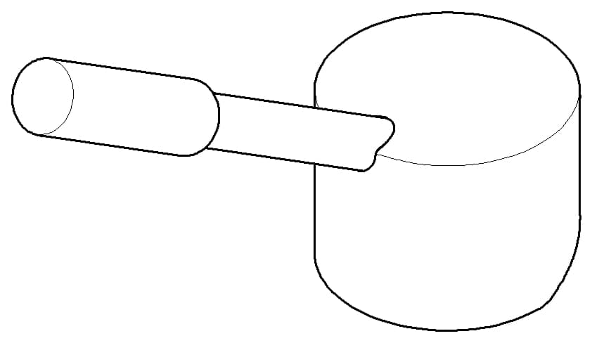 DORNBRACHT Rukojeť Ø 48 x 38 mm - broušený chrom (04) #90209204000-04