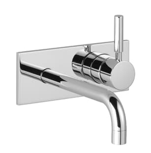 DORNBRACHT TARA.LOGIC Jednopáková umyvadlová baterie s krycí deskou bez výsuvného odpadu - chrom #36822885-00