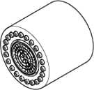 DORNBRACHT Provzdušňovací hlava Ø 26 x 32 mm, 8 l/min. - Chrom #90120802000-00