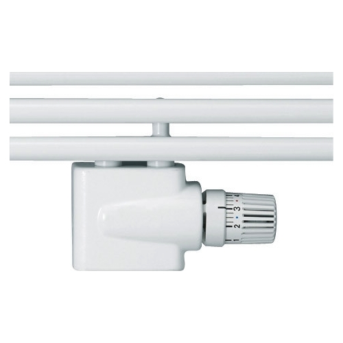 ZEHNDER připojovací armatura 50mm, rohová, rukojeť vlevo, chrom 838278