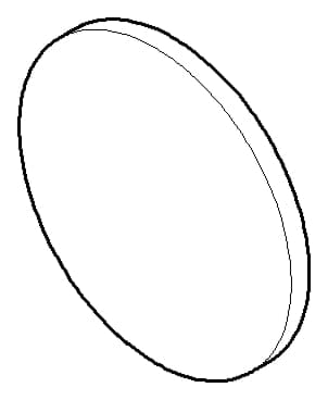 DORNBRACHT Kryt Ø 45 x 8 mm - chrom #092031005-00