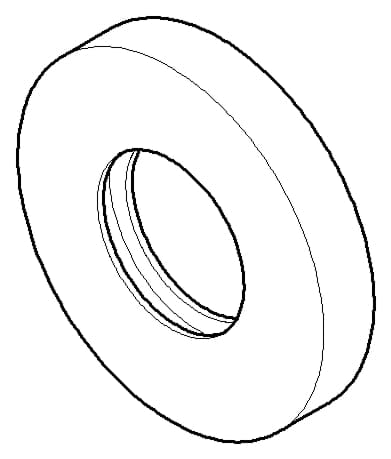 DORNBRACHT Rozeta Ø 55 x Ø 32,2 x 9 mm - chromová #092722004-00