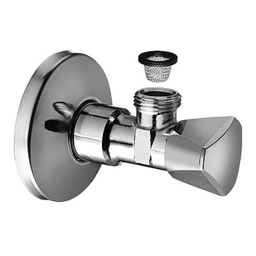 SCHELL SANLAND rohový ventil se sítkem 97058000 chrom