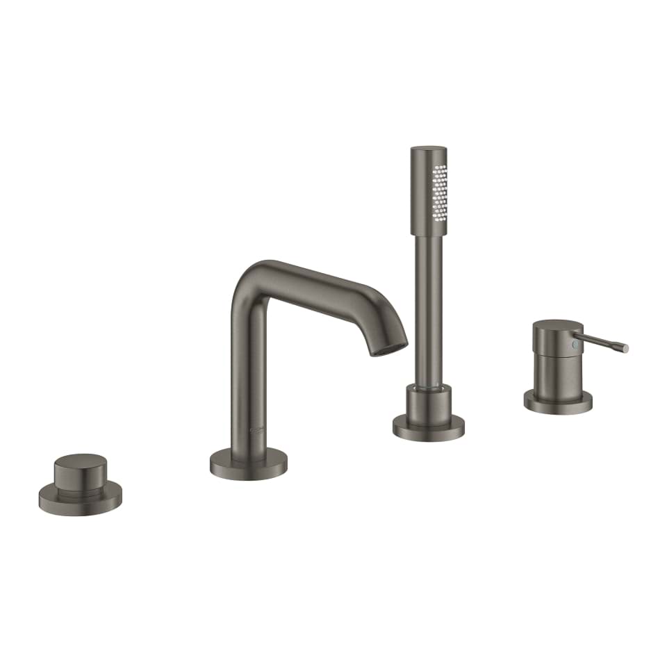 GROHE Essence Páková vanová čtyřotvorová kombinace kartáčovaný Hard Graphite #19578AL1