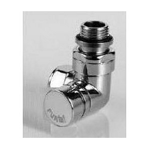 ZEHNDER RADVAL XS šroubení rohové, rukojeť vlevo, chrom 838388