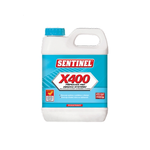 SENTINEL X400 Přípravek pro obnovu funkčnosti topných systémů X400/01