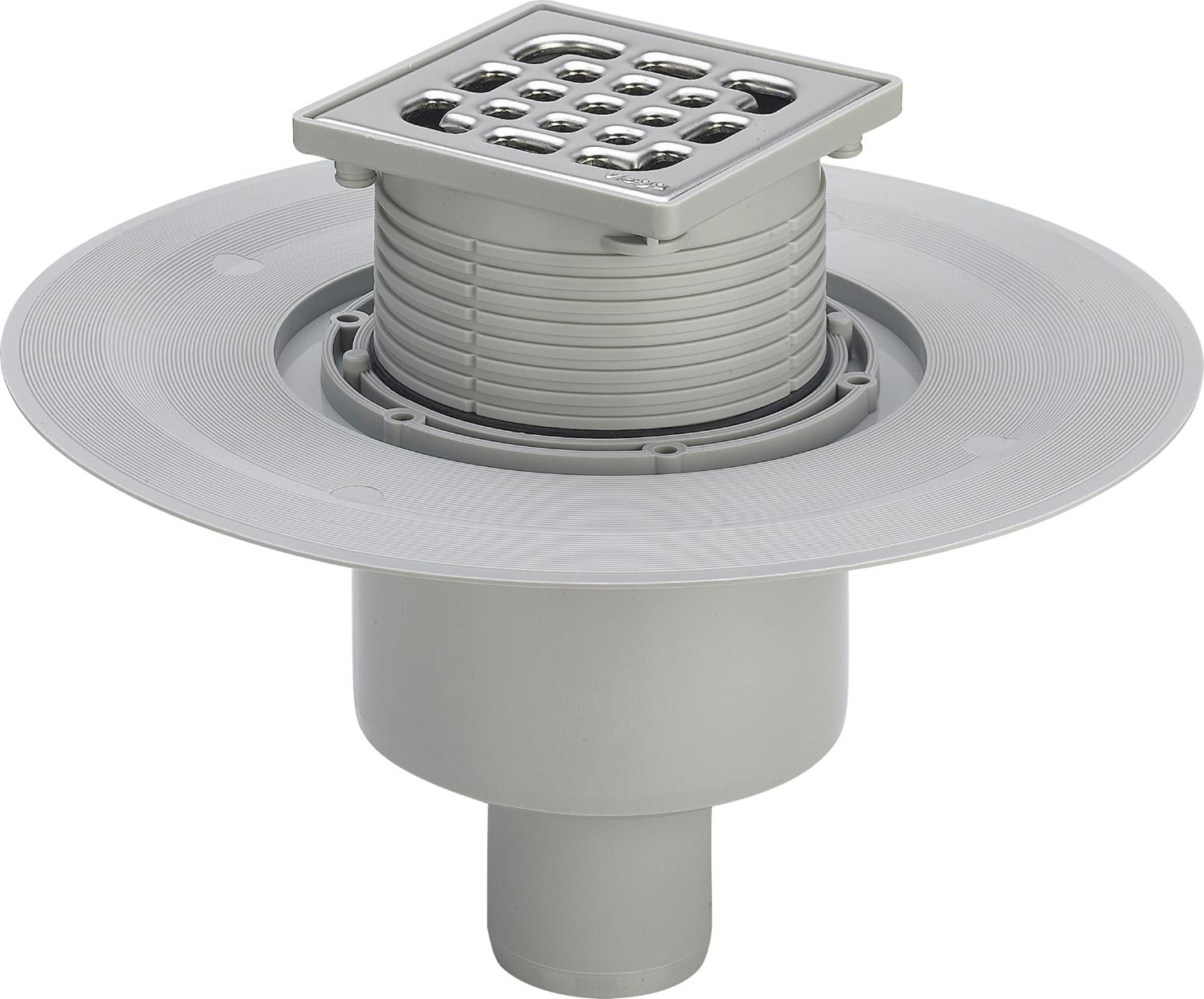 VIEGA Advantix koupelnový odtok 100 x 100 mm 556914 / 4926