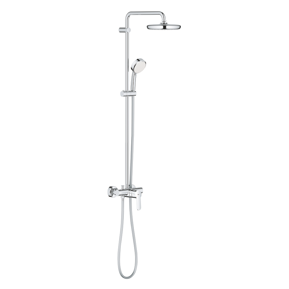 GROHE Tempesta Cosmopolitan System 210 Sprchový systém s jednopákovou baterií na omítku Chrom #26224001