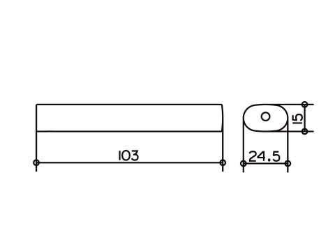 KEUCO Edition 400 držák rezervního toaletního papíru 11563010000 chrom