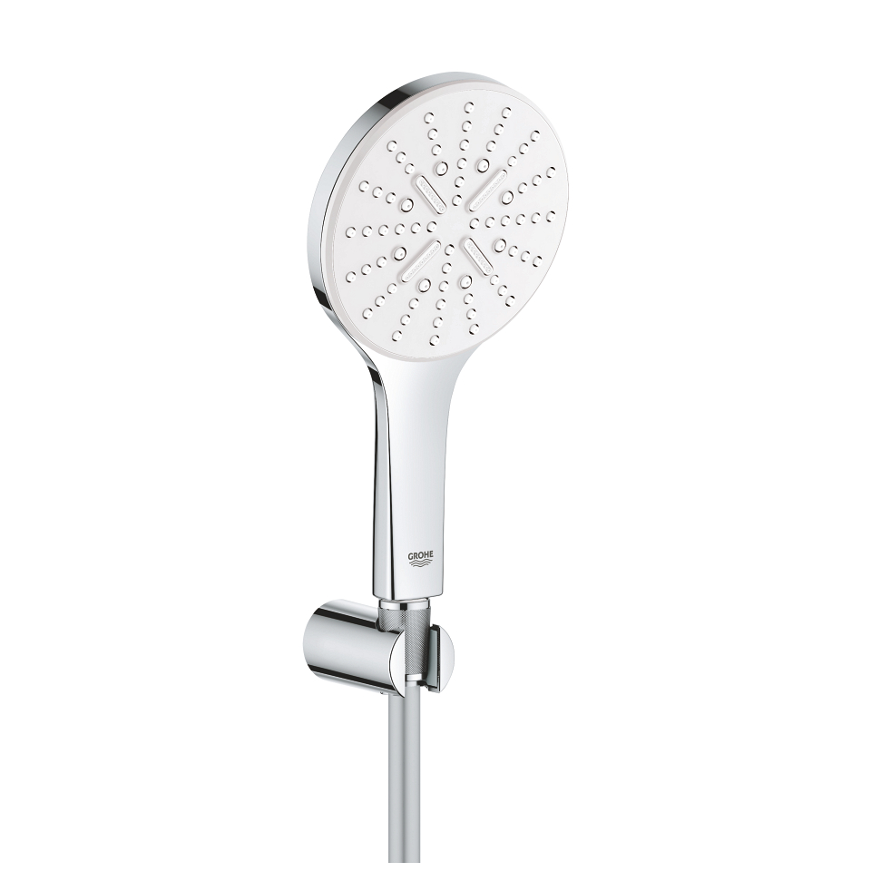 GROHE Rainshower SmartActive 130 Set pro upevnění na zeď se 3 proudy měsíční bílá #26581LS0