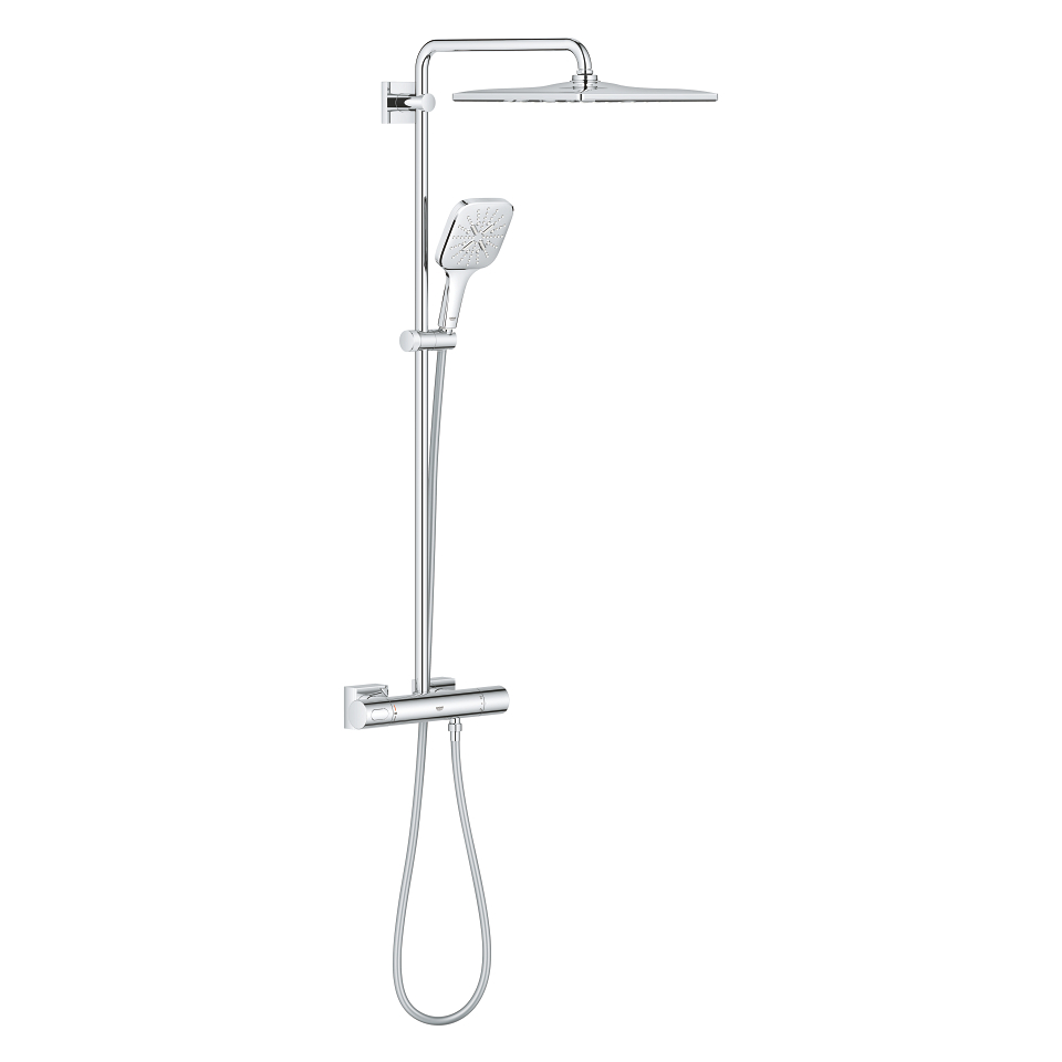 GROHE Rainshower SmartActive 310 Sprchový systém s termostatem na zeď Chrom #26652000