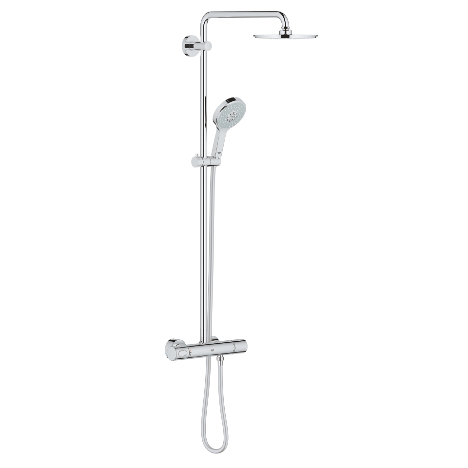 GROHE Rainshower System 210 Sprchový systém s termostatem na zeď Chrom #27967000