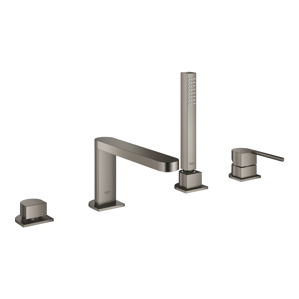 GROHE Plus Páková vanová čtyřotvorová kombinace kartáčovaný Hard Graphite #29307AL3