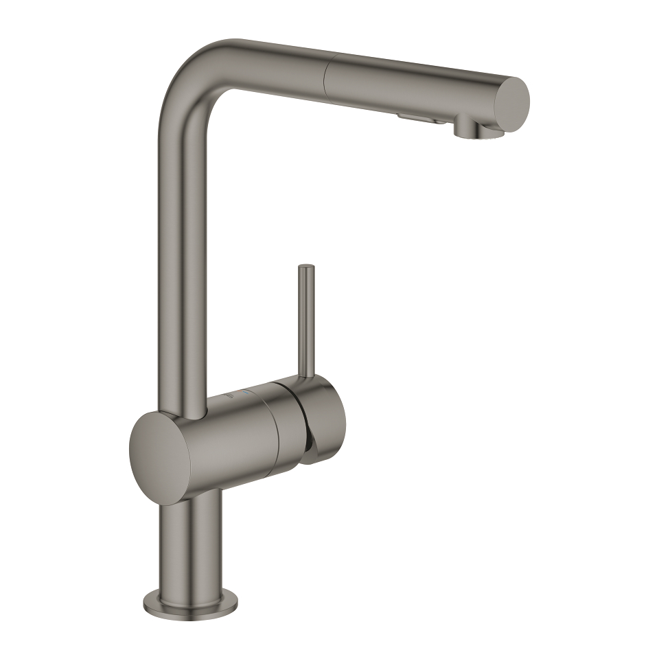 GROHE Minta Páková dřezová baterie kartáčovaný Hard Graphite #30274AL0
