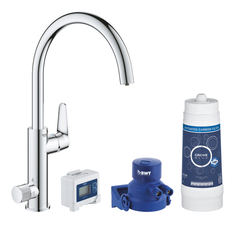 GROHE Blue Pure BauCurve Startovní sada Chrom #30385000