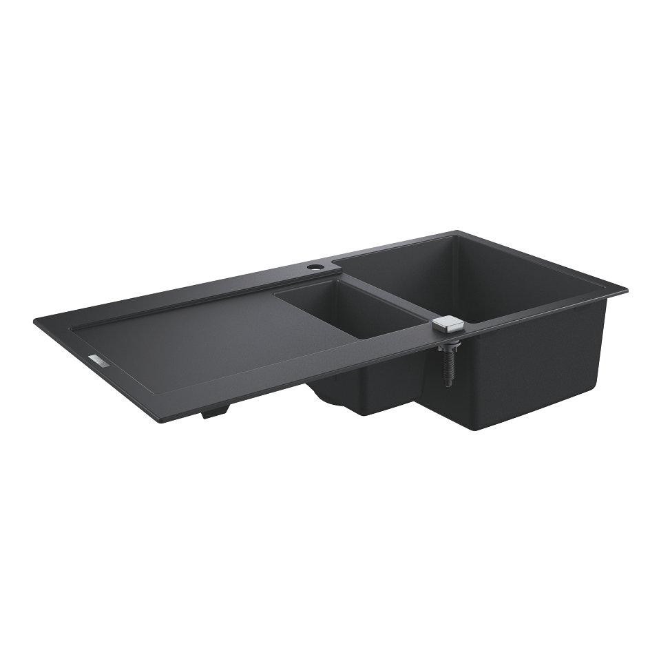 GROHE K500 Kompozitní dřez s odtokem granitová černá #31646AP0