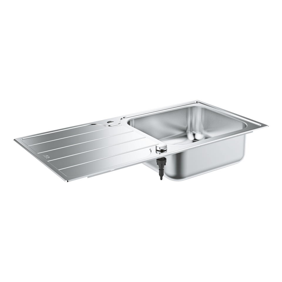 GROHE K500 Dřez z nerezové oceli s odtokem nerez ocel, kartáčovaná #31563SD1