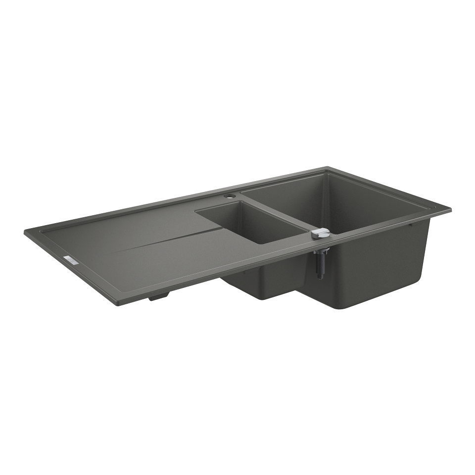 GROHE K400 Kompozitní dřez s odtokem granitová šedá #31642AT0