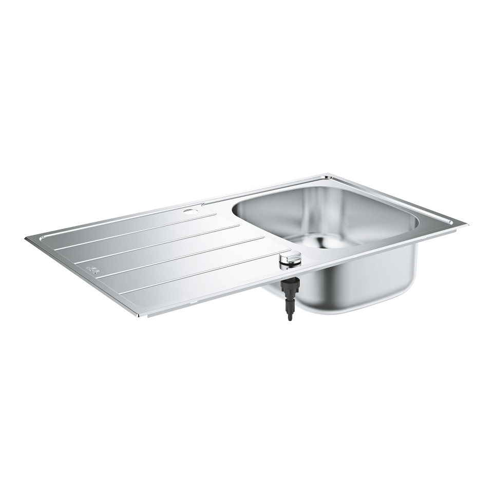 GROHE K200 Dřez z nerezové oceli s odtokem nerez ocel, kartáčovaná #31552SD1