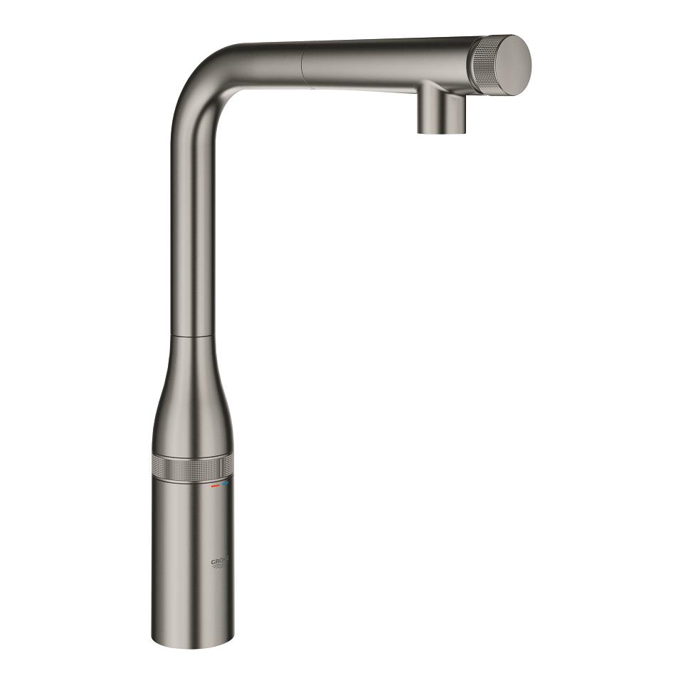 GROHE Essence SmartControl Dřezová baterie s technologií SmartControl kartáčovaný Hard Graphite #31615AL0