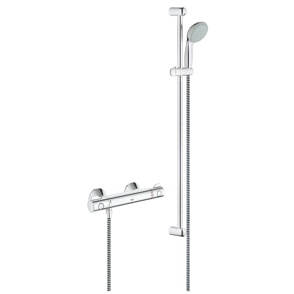 GROHE Grohtherm 800 Termostatická sprchová baterie, DN 15 se sprchovou soupravou Chrom #34566000