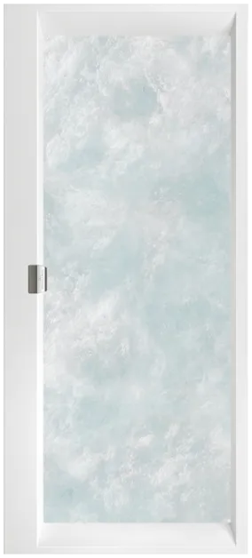 VILLEROY BOCH Obdélníková vana Squaro Edge 12, s hydromasážním systémem Airpool Comfort (AC), včetně přívodu vody, 1800 x 800 mm, bílá Alpine #UAC180SQE2B2V01