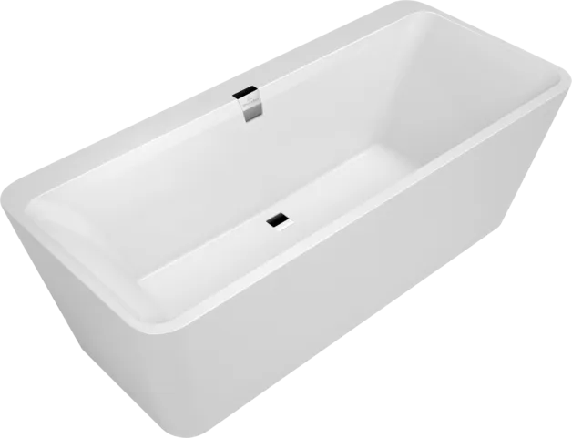 VILLEROY BOCH Squaro Edge 12 volně stojící vana Excellence, 1800 x 800 mm, bílá Alpine #UBQ180SQE9W2V-01