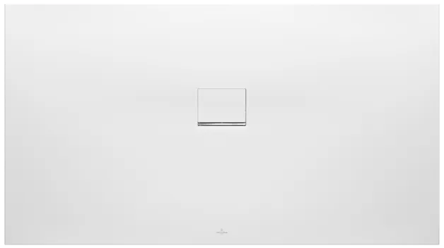 VILLEROY BOCH Obdélníková sprchová vanička Squaro Infinity, 1600 x 800 x 40 mm, kamenná bílá #UDQ1680SQI2V-RW