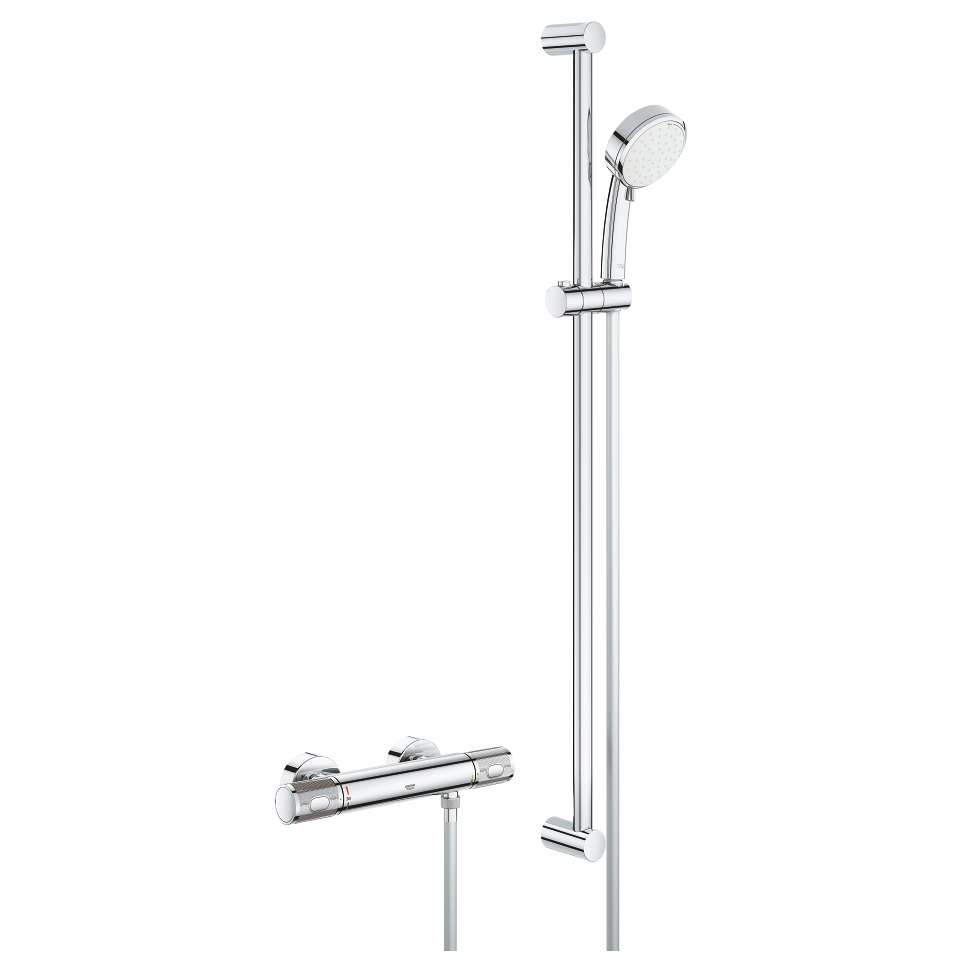GROHE Grohtherm 1000 Performance Termostatická sprchová baterie, DN 15 se sprchovou soupravou Chrom #34784000