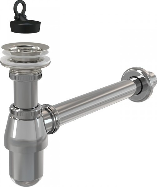 ALCA PLAST sifon umyvadlový kov vč.výpusti #A437