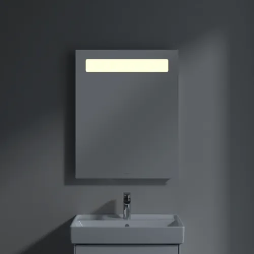 VILLEROY BOCH Více informací 14 Zrcadlo s osvětlením, 600 x 750 x 47 mm #A4296000, obrázek 8
