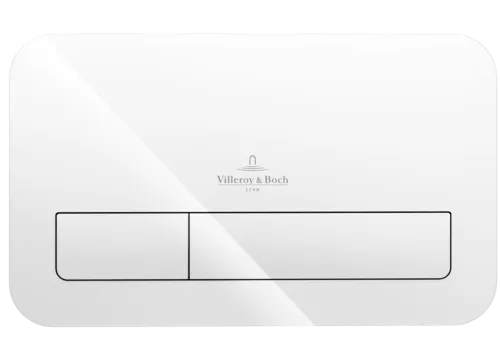 VILLEROY BOCH Instalační systémy ViConnect WC deska 200G, 2-splachovací, sklo lesklé bílé #922400RE