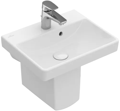 VILLEROY BOCH Umyvadlo Avento s ručním oplachováním, 450 x 370 x 180 mm, bílá Alpine CeramicPlus, s přepadem #735845R1