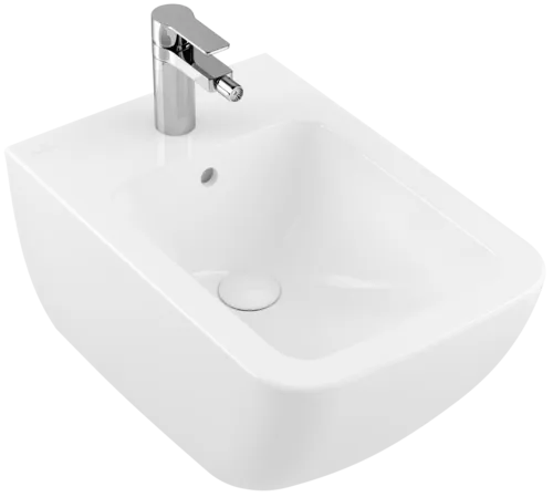 VILLEROY BOCH Venticello bidet, závěsný, 375 x 560 mm, White Alpine CeramicPlus #441100R1