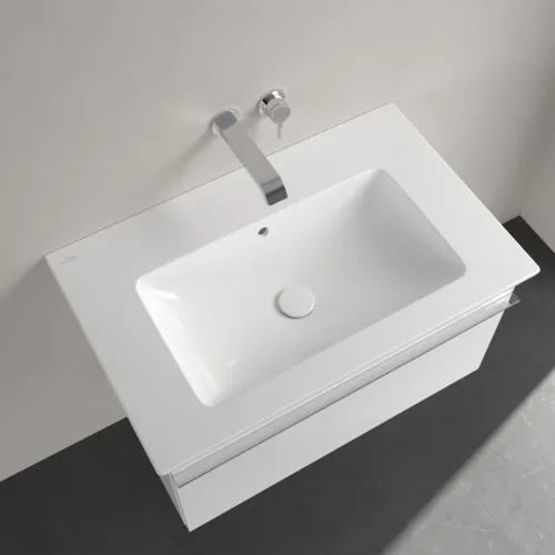 VILLEROY BOCH Skříňkové umyvadlo Venticello, 800 x 500 x 165 mm, bílá Alpine CeramicPlus, s přepadem #41048JR1, obrázek 5