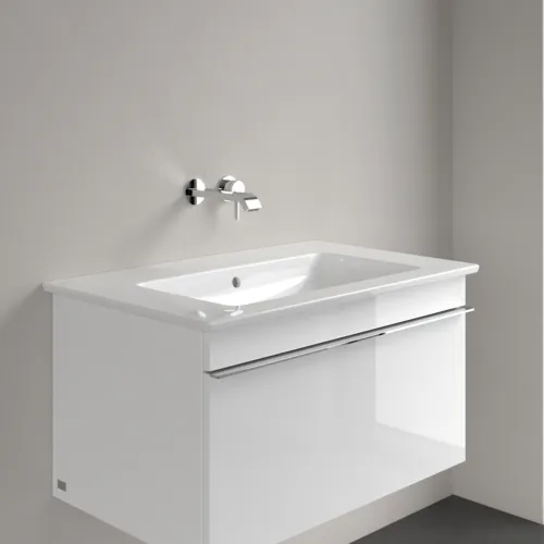 VILLEROY BOCH Skříňkové umyvadlo Venticello, 800 x 500 x 165 mm, bílá Alpine CeramicPlus, s přepadem #41048JR1, obrázek 3
