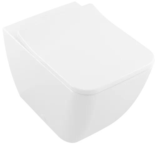 VILLEROY BOCH Venticello Oplachovací klozet, bez okrajů, stojící, bílý Alpine #4613R001