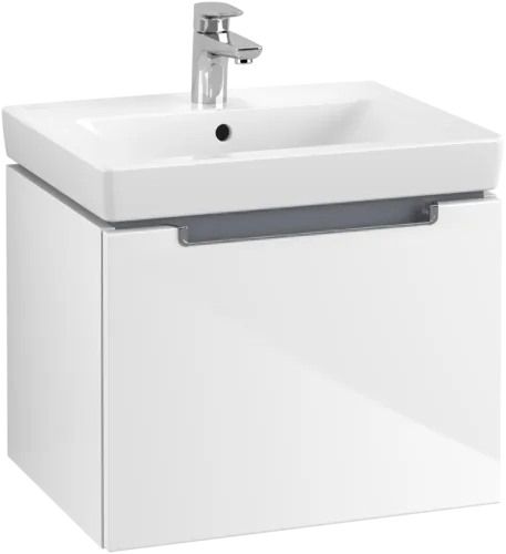 VILLEROY BOCH Subway 2.0 Vanity unit, 1 zásuvka, 537 x 420 x 423 mm, lesklá bílá #A68610DH, obrázek 1
