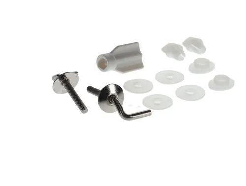 VILLEROY BOCH Sada závěsů, 83 x 189 mm, chromovaná #92241561