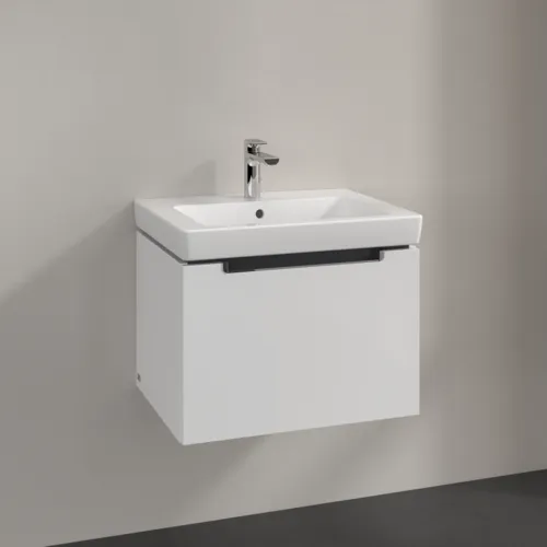 VILLEROY BOCH Subway 2.0 Vanity unit, 1 zásuvka, 587 x 420 x 454 mm, lesklá bílá #A68710DH, obrázek 2