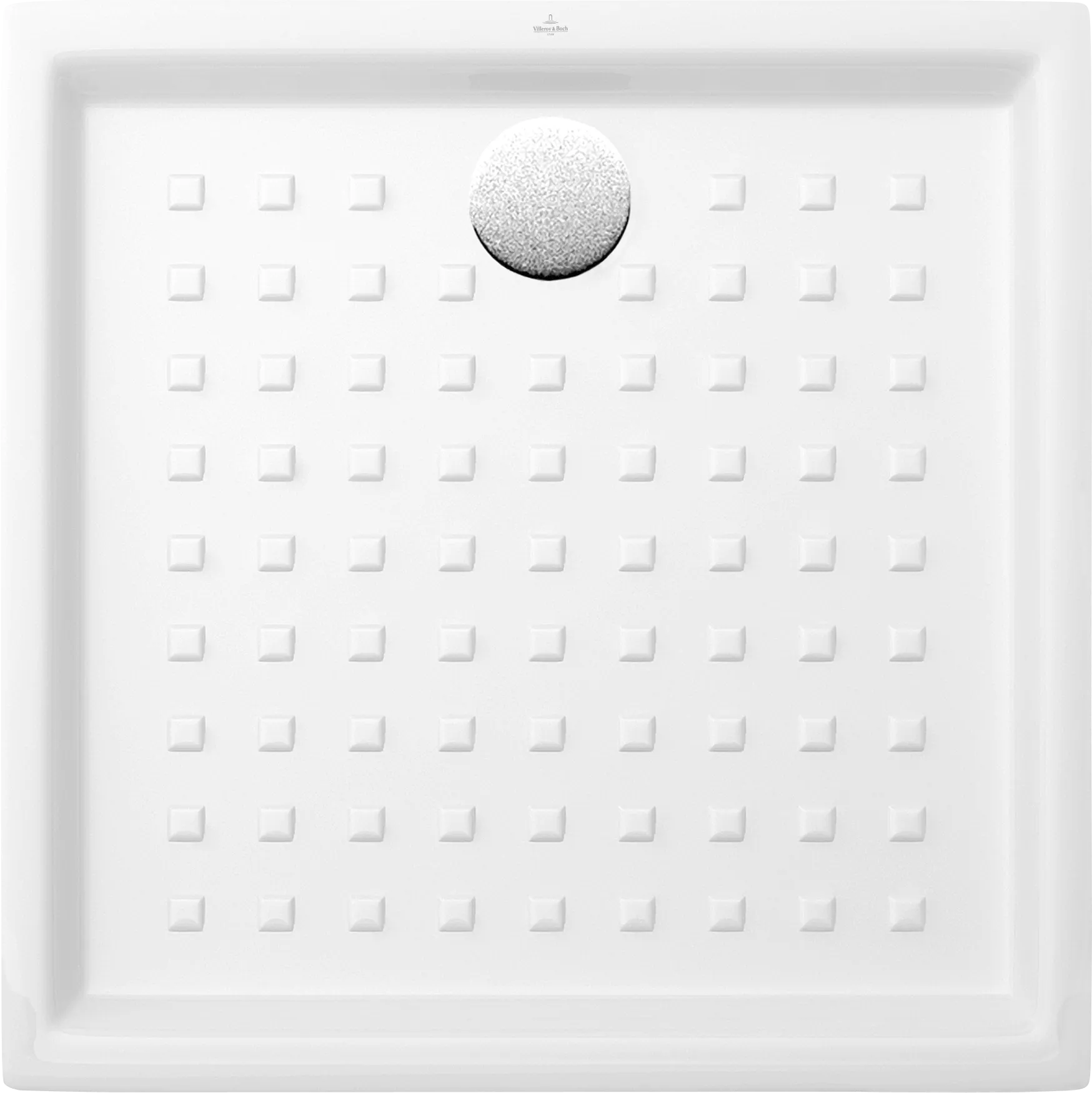 VILLEROY BOCH Čtvercová sprchová vanička O.novo, 1000 x 1000 x 60 mm, bílá Alpine #60601001