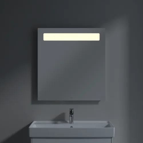 VILLEROY BOCH Více informací 14 Zrcadlo s osvětlením, 700 x 750 x 47 mm #A4297000, obrázek 8