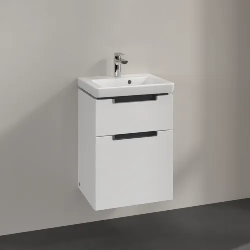 VILLEROY BOCH Subway 2.0 Vanity unit, 2 zásuvky, 440 x 590 x 351 mm, lesklá bílá #A90610DH, obrázek 2