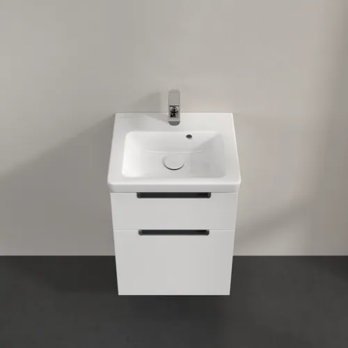 VILLEROY BOCH Subway 2.0 Vanity unit, 2 zásuvky, 440 x 590 x 351 mm, lesklá bílá #A90610DH, obrázek 4