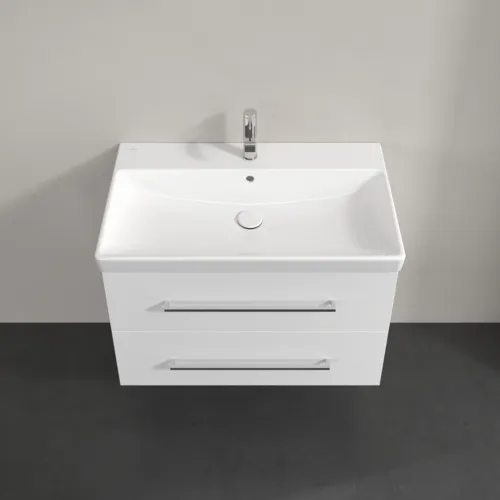 VILLEROY BOCH Avento toaletní skříňka, 2 zásuvky, 780 x 514 x 484 mm, Crystal White #A89100B4, obrázek 4