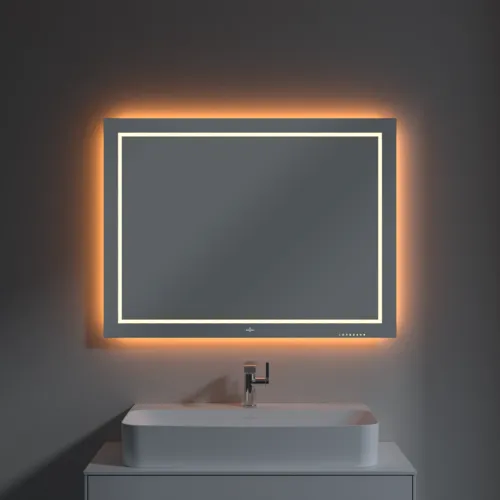 VILLEROY BOCH Zrcadlo Finion, s osvětlením, 1000 x 750 x 45 mm #G6001000, obrázek 9